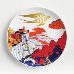 Maison Martell Red Plate